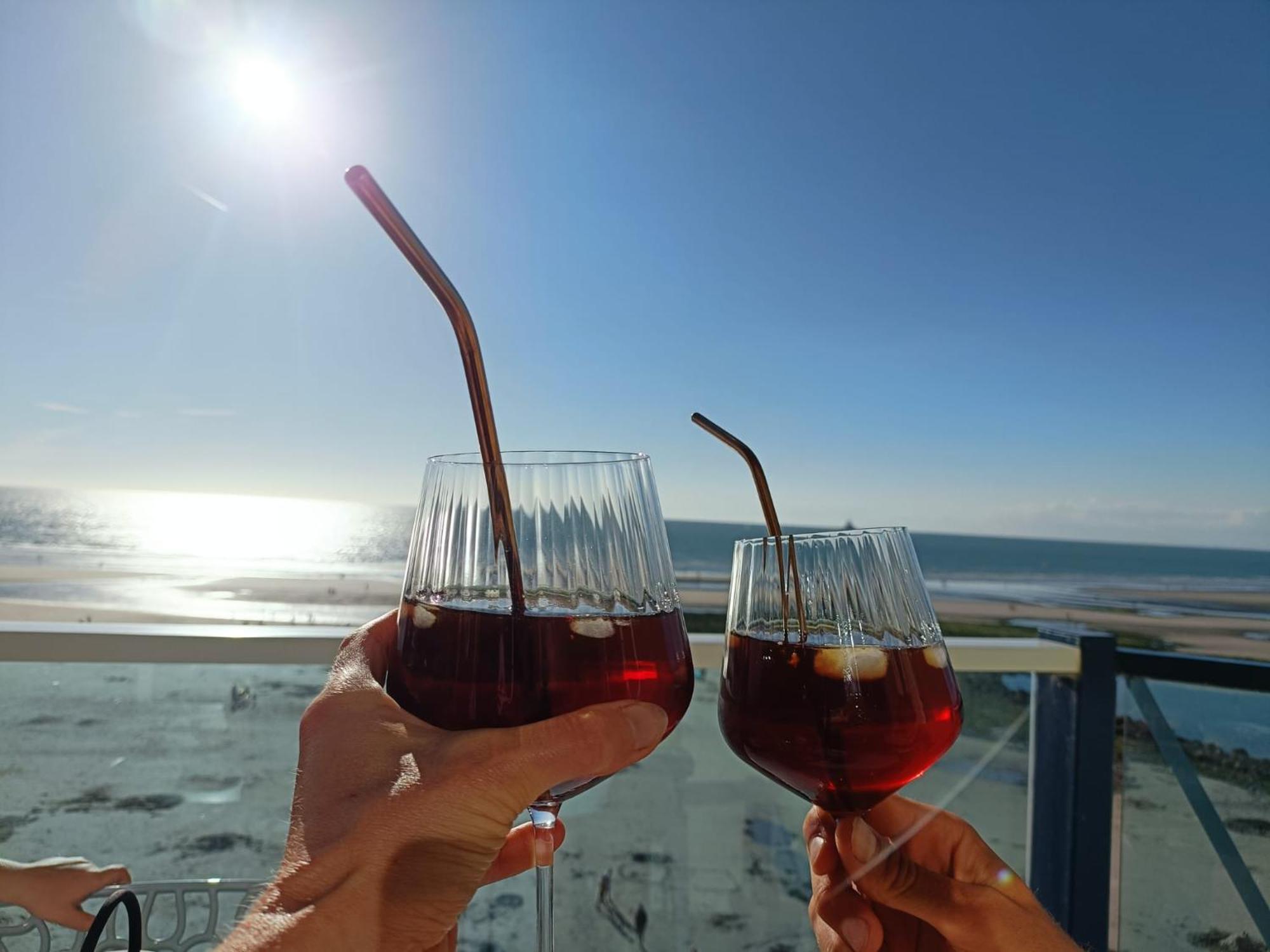 La Terrasse Du Grand Bleu A Wimereux Extérieur photo